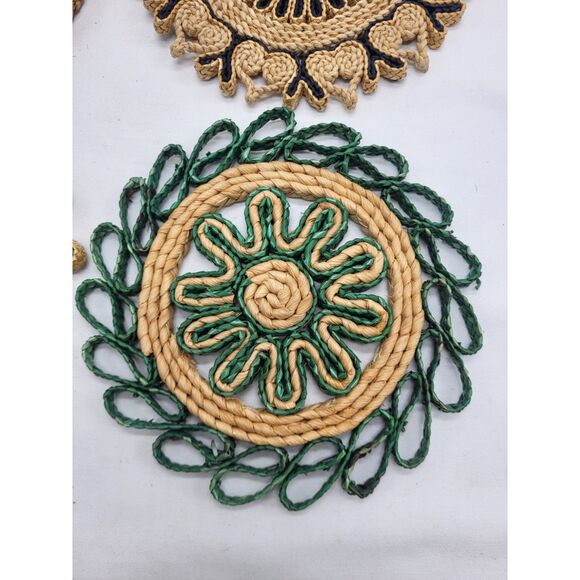 Vintage Woven Trivets - Picture 5 of 8